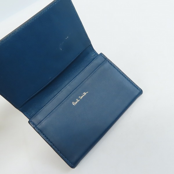 実際に弊社で買取させて頂いたPaul Smith/ポールスミス レザー カードケース/名刺入れの画像 3枚目