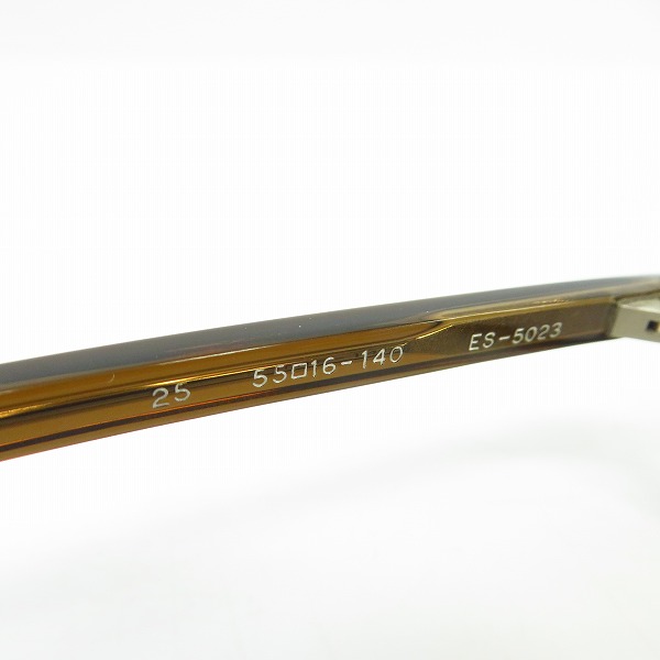 実際に弊社で買取させて頂いたspec espace/スペックエスパス 眼鏡/メガネフレーム ハーフリム ES-5023 25の画像 4枚目