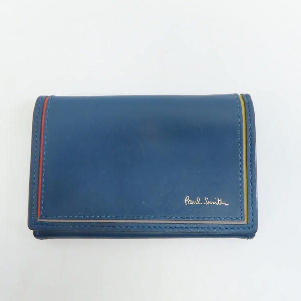 実際に弊社で買取させて頂いたPaul Smith/ポールスミス レザー カードケース/名刺入れ