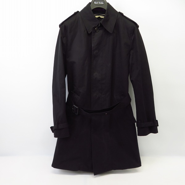 実際に弊社で買取させて頂いたPaul Smith/ポールスミス ライナー付 トレンチコート ブラック /L