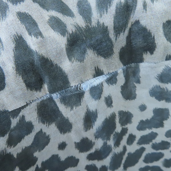 実際に弊社で買取させて頂いたDRIES VAN NOTEN/ドリスヴァンノッテン レオパード半袖シャツ/46の画像 4枚目