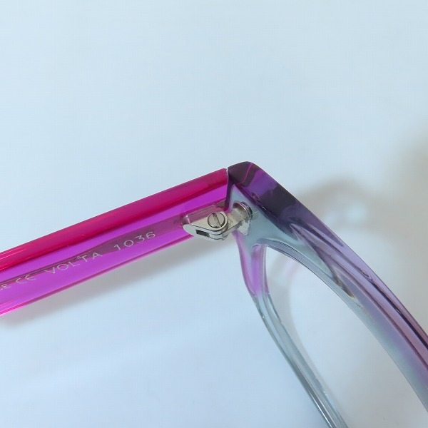 実際に弊社で買取させて頂いたAnne et Valentin/アンバレンタイン 眼鏡/メガネフレーム VOLTA 1036の画像 6枚目