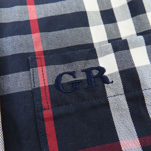 実際に弊社で買取させて頂いたBURBERRY×Gosha Rubchinskiy/バーバリー×ゴーシャラブチンスキー チェック柄 半袖シャツ/XSの画像 6枚目