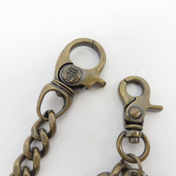 実際に弊社で買取させて頂いたCRIMIE/クライミー FAITH＆TRUST ウォレットチェーン アンティークゴールドの画像 1枚目