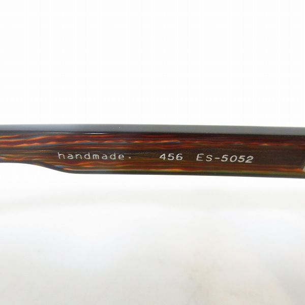 実際に弊社で買取させて頂いたspec espace/スペックエスパス 眼鏡/メガネフレーム ハーフリム ES-5052 456の画像 3枚目