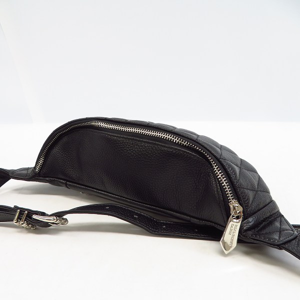 実際に弊社で買取させて頂いたDEAL DESIGN/ディールデザイン ダイヤキルティングポーチ/ウエストバッグの画像 2枚目