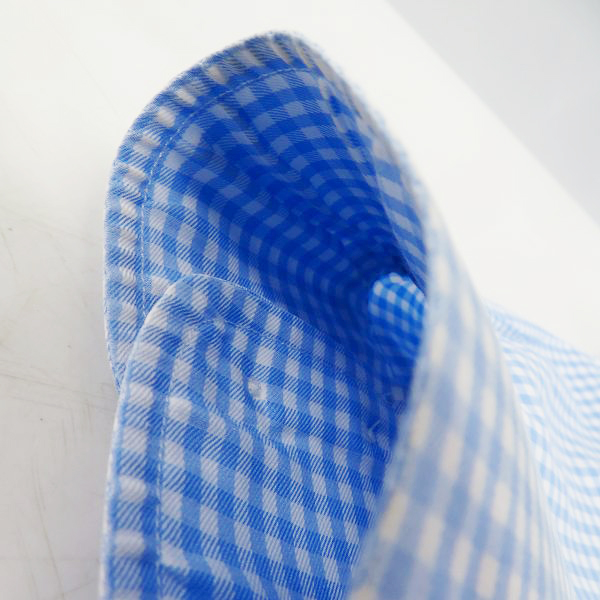 実際に弊社で買取させて頂いたBROOKS BROTHERS/ブルックスブラザー チェック ボタンダウンシャツ/US15の画像 6枚目