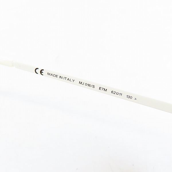 実際に弊社で買取させて頂いたMARC JACOBS/マークジェイコブス ティアドロップ サングラス MJ016/Sの画像 5枚目