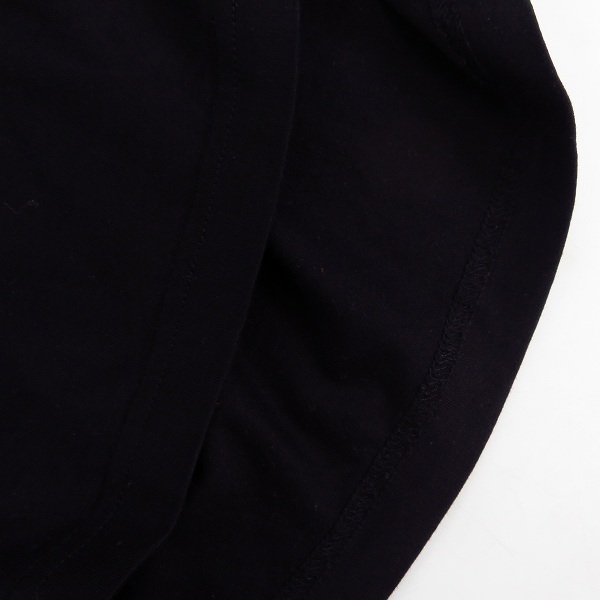 実際に弊社で買取させて頂いた【JPタグ】BURBERRY/バーバリー モノグラム オーバーサイズ S/S カットソー/Tシャツ/ ブラック 8017484/Lの画像 5枚目