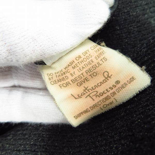 実際に弊社で買取させて頂いたSchott/ショット 642 ライナー付き レザー シングルライダースジャケット size：40の画像 3枚目