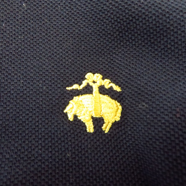 実際に弊社で買取させて頂いたBROOKS BROTHERS/ブルックスブラザーズ ロゴ刺繍 半袖ポロシャツ/size：L /2点セットの画像 4枚目
