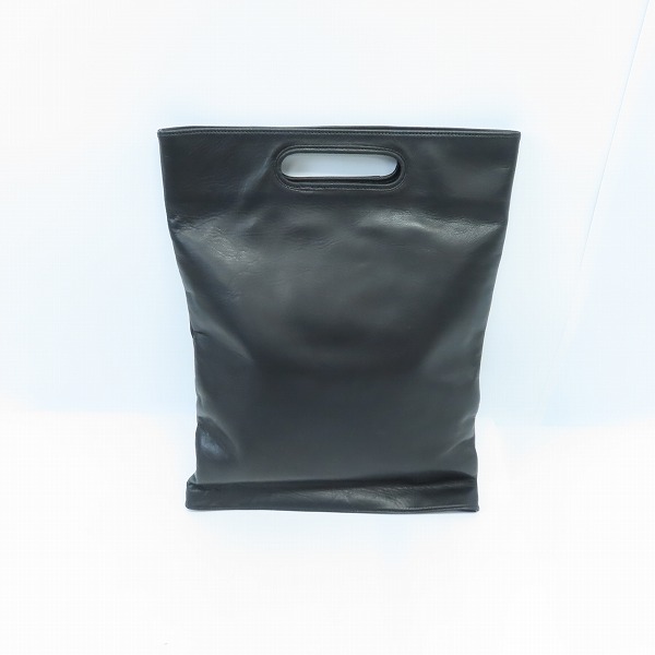 実際に弊社で買取させて頂いた【未使用】HELMUT LANG/ヘルムートラング フラット トートバッグ ブラックの画像 1枚目