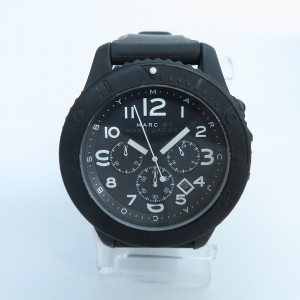 実際に弊社で買取させて頂いたMARC BY MARC JACOBS/マークバイマークジェイコブス クォーツ腕時計 MBM5528【動作未確認】