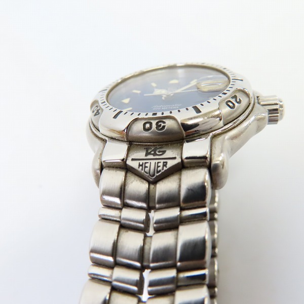 実際に弊社で買取させて頂いたTAG Heuer/タグホイヤー 6000シリーズ デイト 自動巻き WH2313の画像 7枚目