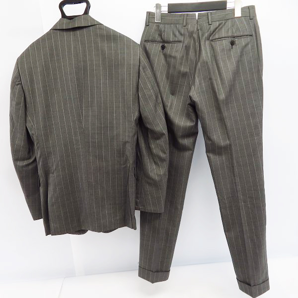 実際に弊社で買取させて頂いたTOMORROWLAND/トゥモローランド ストライプ柄 セットアップ size：44の画像 1枚目