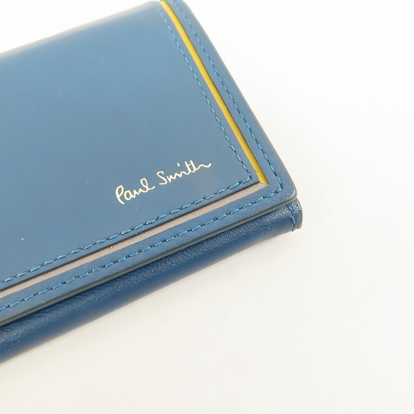 実際に弊社で買取させて頂いたPaul Smith/ポールスミス レザー カードケース/名刺入れの画像 4枚目
