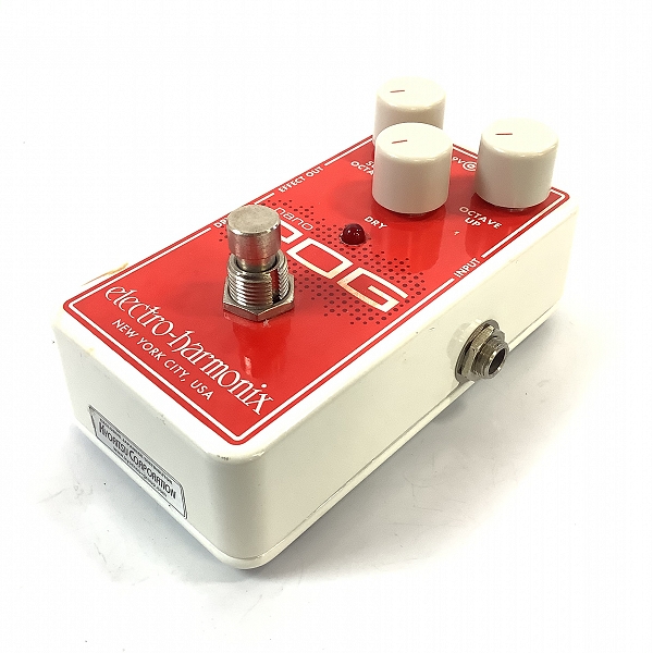 実際に弊社で買取させて頂いたelectro-harmonix/エレクトロハーモニクス nano POG Polyphonic Octave Generator オクターバー エフェクターの画像 5枚目
