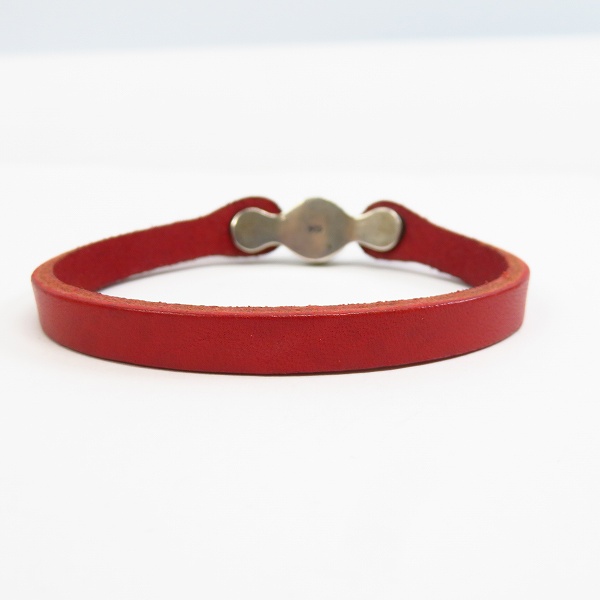 実際に弊社で買取させて頂いたDEAL DESIGN/ディールデザイン ネイティブ ドーム レザー ブレスレット ターコイズの画像 4枚目