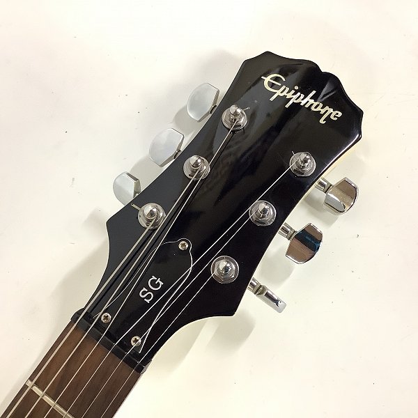 実際に弊社で買取させて頂いた★Epiphone/エピフォン SG G310 エレキギター ソフトケース付きの画像 1枚目