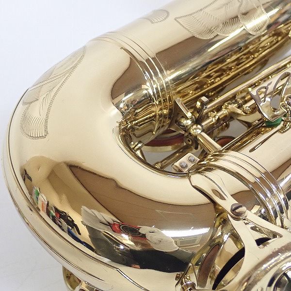 実際に弊社で買取させて頂いた★SELMER/セルマー アルトサックス SERIES Ⅲ/シリーズ 3 彫刻有り 64万台 ハードケース付 の画像 4枚目