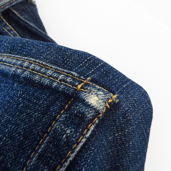 実際に弊社で買取させて頂いたTHE FLAT HEAD/フラットヘッド 5005XX デニムパンツ ストレート 32の画像 7枚目