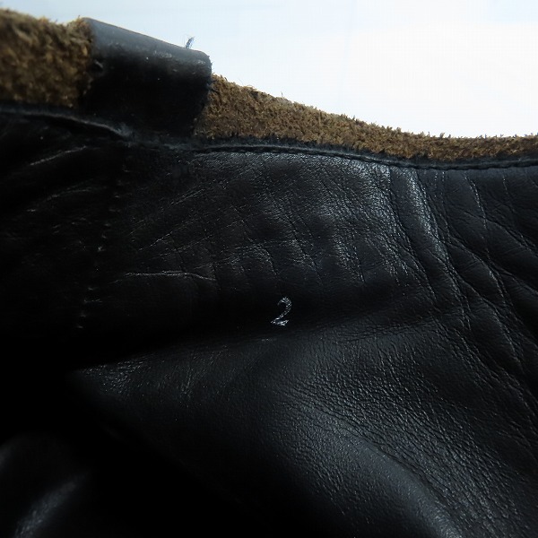 実際に弊社で買取させて頂いたThe Viridi-anne/ザ・ヴィリジアン サイドジップ ブーツ/2の画像 6枚目