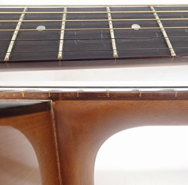 実際に弊社で買取させて頂いた★YAMAHA/ヤマハ F600 アコースティックギター/アコギ ソフトケース付の画像 3枚目