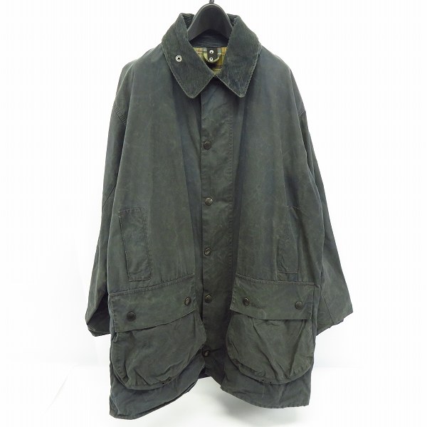 実際に弊社で買取させて頂いたBarbour/バブアー BORDER JACKET/ボーダージャケット オイルドジャケット/C44