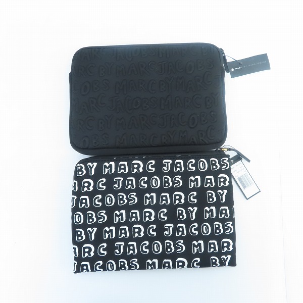 実際に弊社で買取させて頂いた【未使用】MARC BY MARC JACOBS/マークバイマークジェイコブス ミニクラッチ/ポーチ M0002302/M0003463 2点セットの画像 1枚目
