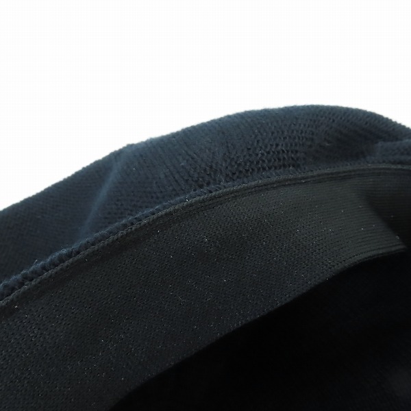 実際に弊社で買取させて頂いたTHE CRIMIE/クライミー ベレー帽 ブラックの画像 7枚目