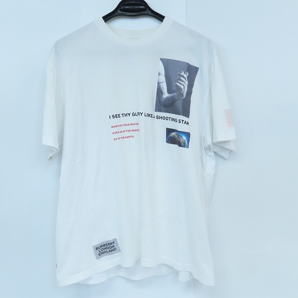 実際に弊社で買取させて頂いたBURBERRY/バーバリー 半袖プリントカットソー 8024733/M