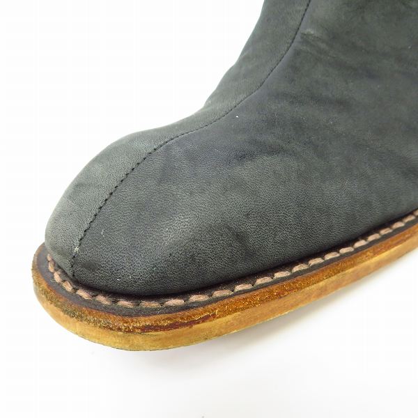 実際に弊社で買取させて頂いたalfredoBANNISTER/アルフレッドバニスター レザーストラップ ロングブーツ 2-30 50310050 02 size：39の画像 6枚目