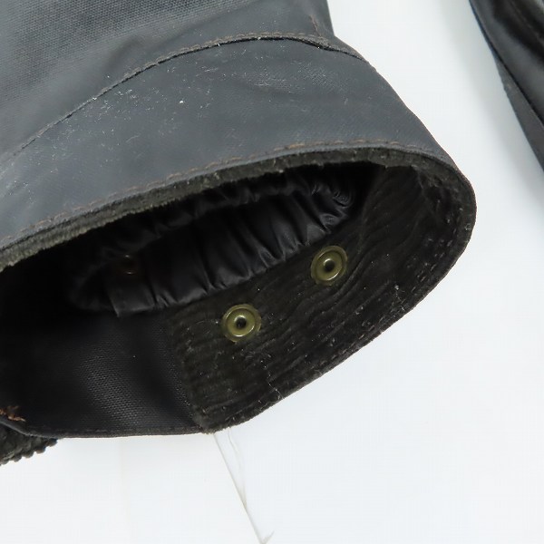 実際に弊社で買取させて頂いたBELSTAFF/ベルスタッフ トライアルマスター ワックスコットンジャケット/XSの画像 7枚目