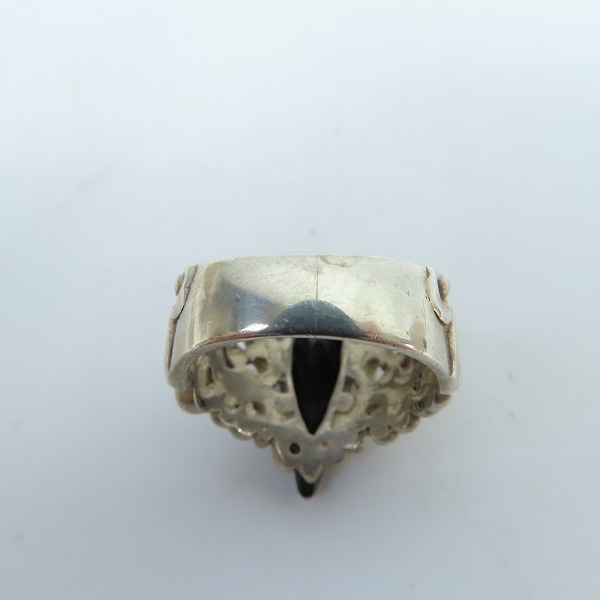 実際に弊社で買取させて頂いたJean Paul Gaultier/ジャンポールゴルチエ サイドアラベスクデザイン ストーンセット リング 16.5/19号 2点セットの画像 7枚目