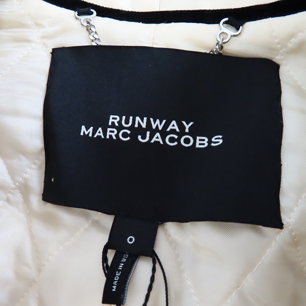 実際に弊社で買取させて頂いた【未使用】MARC JACOBS/マーク ジェイコブス RUNWAY クロップドブレザー/ジャケット W4190166-001/0の画像 2枚目