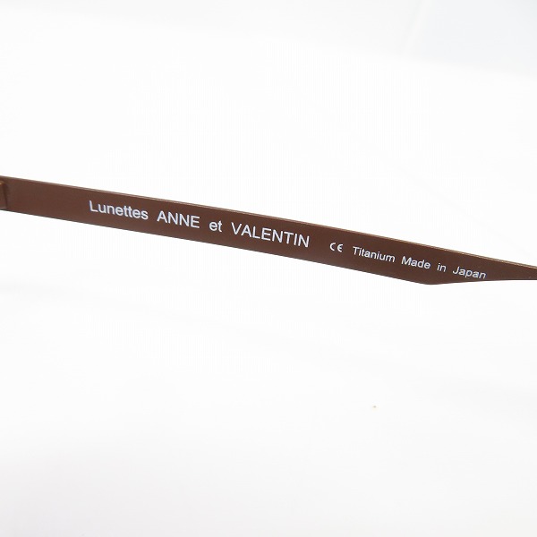実際に弊社で買取させて頂いたAnne et Valentin/アンバレンタイン 眼鏡/メガネフレーム JUDY BC17の画像 3枚目