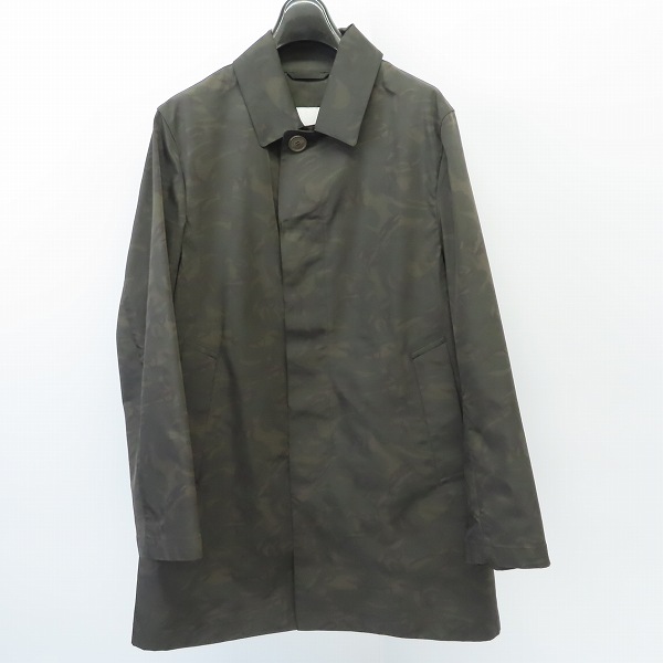 実際に弊社で買取させて頂いたMACKINTOSH PHILOSOPHY/ マッキントッシュフィロソフィー カモフラ柄 ステンカラーコート H1C20-110-78/36