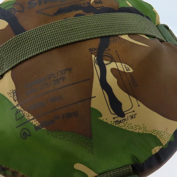実際に弊社で買取させて頂いたSnugpak/スナグパック ノーチラス スクエア シュラフ 寝袋の画像 7枚目