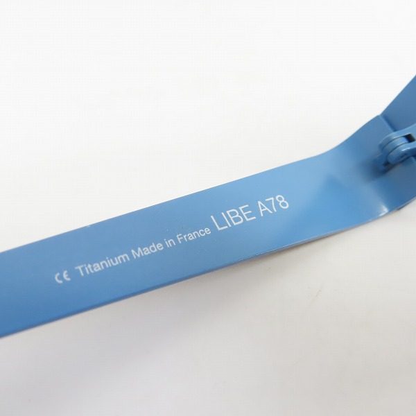 実際に弊社で買取させて頂いたAnne et Valentin/アンバレンタイン 眼鏡/メガネフレーム LIBE A78の画像 5枚目