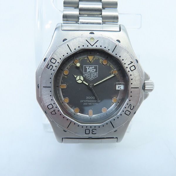 実際に弊社で買取させて頂いたTAG HEUER/タグホイヤー プロフェッショナル 3000シリーズ 200M 932.206 【動作未確認】