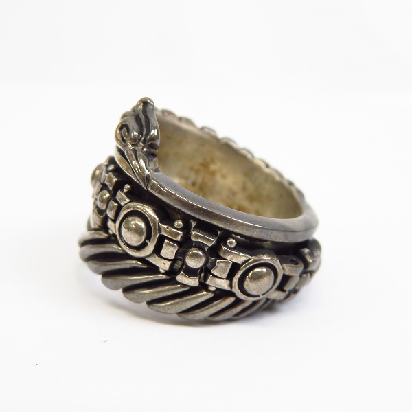 実際に弊社で買取させて頂いた【ギャラ付き】Leathers and Treasures/レザーズ＆トレジャーズ リボルビング celticbird w/ball cross 19号の画像 2枚目