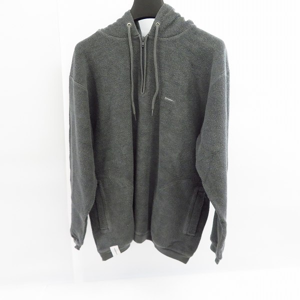 実際に弊社で買取させて頂いたDESCENDANT/ディセンダント ハーフジップ パイル生地パーカー 2