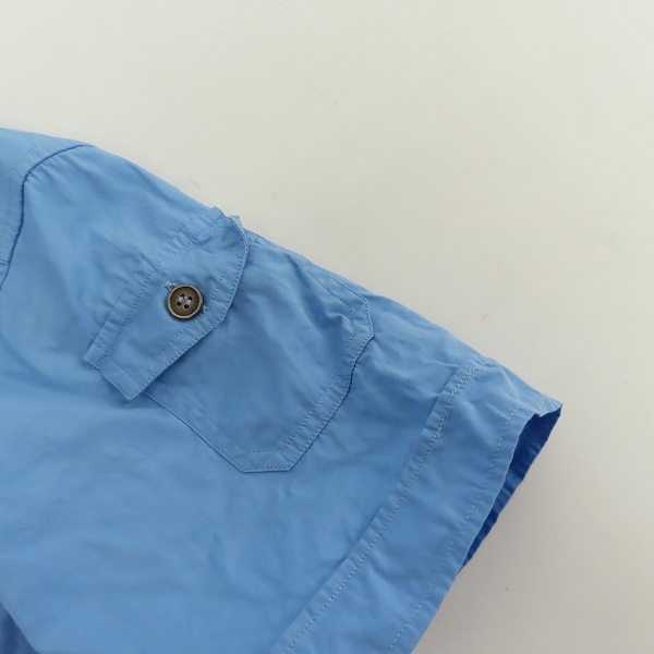 実際に弊社で買取させて頂いたGUCCI/グッチ fitted 半袖 フロントポケットシャツ UP52 2009 00980/37の画像 8枚目