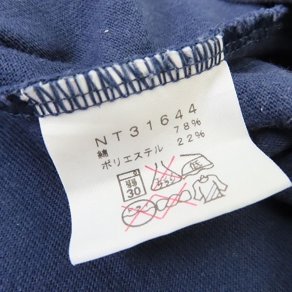 実際に弊社で買取させて頂いたTHE NORTH FACE/ノースフェイス Discovered/ディスカバード 3/4 Tシャツ  NT31644 Size：XLの画像 3枚目