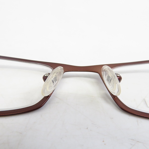 実際に弊社で買取させて頂いたAnne et Valentin/アンバレンタイン 眼鏡/メガネフレーム GLAP ST10の画像 4枚目