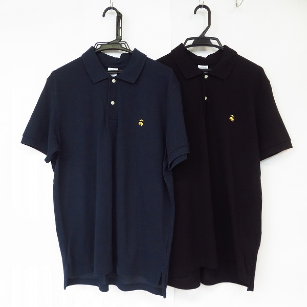 実際に弊社で買取させて頂いたBROOKS BROTHERS/ブルックスブラザーズ ロゴ刺繍 半袖ポロシャツ/size：L /2点セット