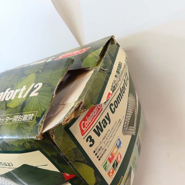 実際に弊社で買取させて頂いたColeman/コールマン 3ウェイコンフォート/2 シュラフ 寝袋 170S0113J 2点セットの画像 6枚目