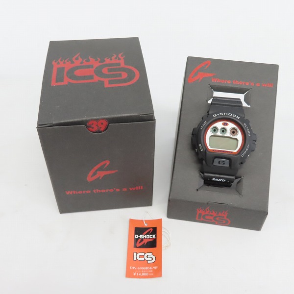 G-SHOCK/Gショック 高田道場 桜庭和志 DW-6900BSK-9JF【動作未確認】の