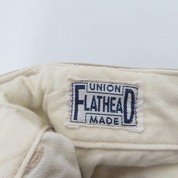 実際に弊社で買取させて頂いたTHE FLAT HEAD/フラットヘッド チノトラウザーズ パンツ CP-70 34の画像 2枚目