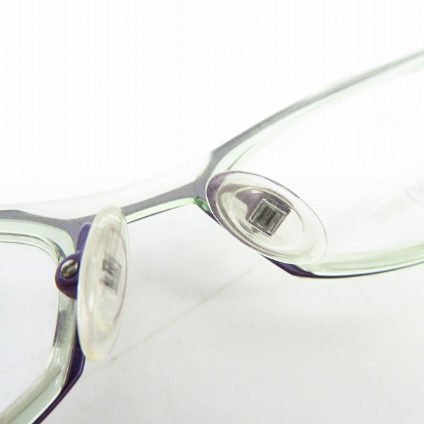 実際に弊社で買取させて頂いたAnne et Valentin/アンバレンタイン 眼鏡/メガネフレーム LINE U98の画像 2枚目